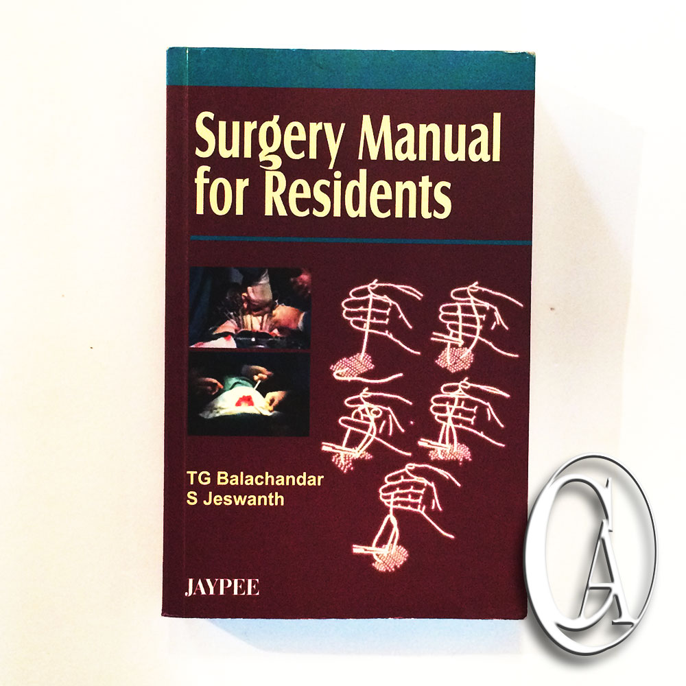 Surgery Manual for Residents